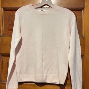 Uniqlo Women's Pink Cashmere Sweater